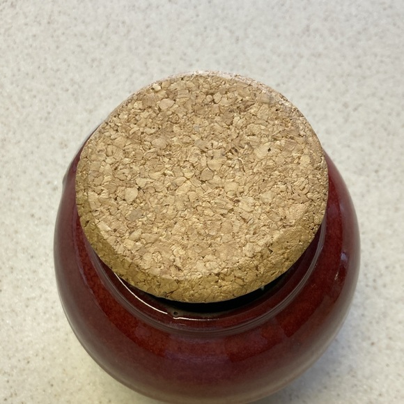 Stoneware Glazed “Boogers” 😁 Jar - Excellent Condition - Picture 9 of 10